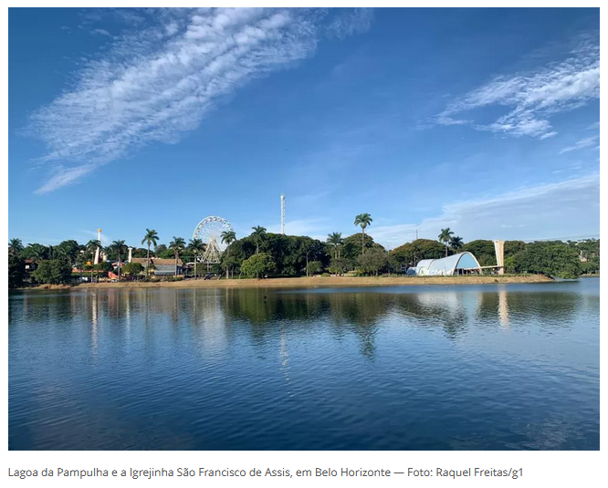 Ministério Público alerta para redução do espelho d'água da Lagoa da Pampulha em BH