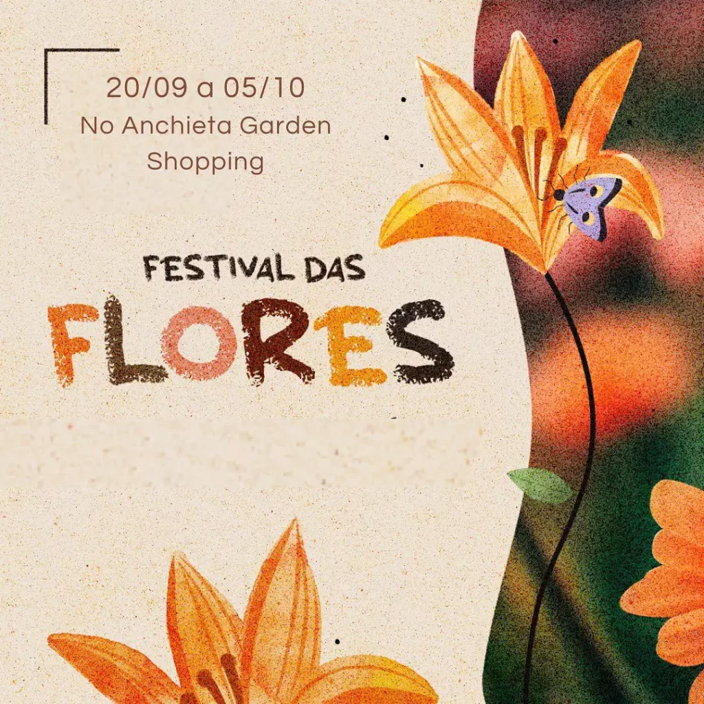 Festival das Flores no Anchieta Garden Shopping