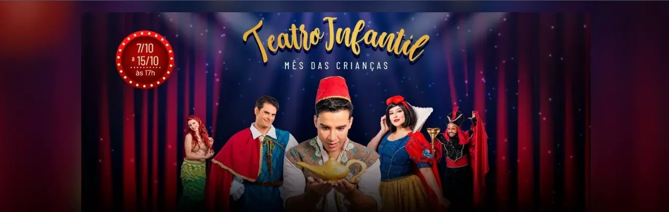 Teatro Infantil Mês das Crianças