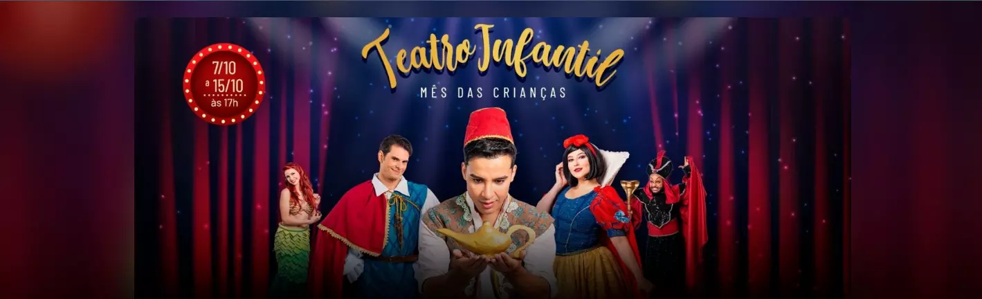Teatro Infantil Mês das Crianças