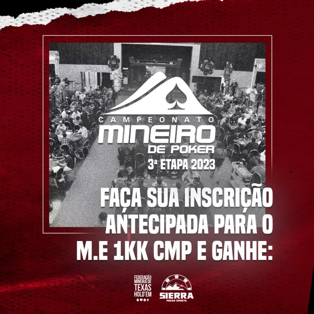 Campeonato Mineiro de Poker – 3ª Etapa