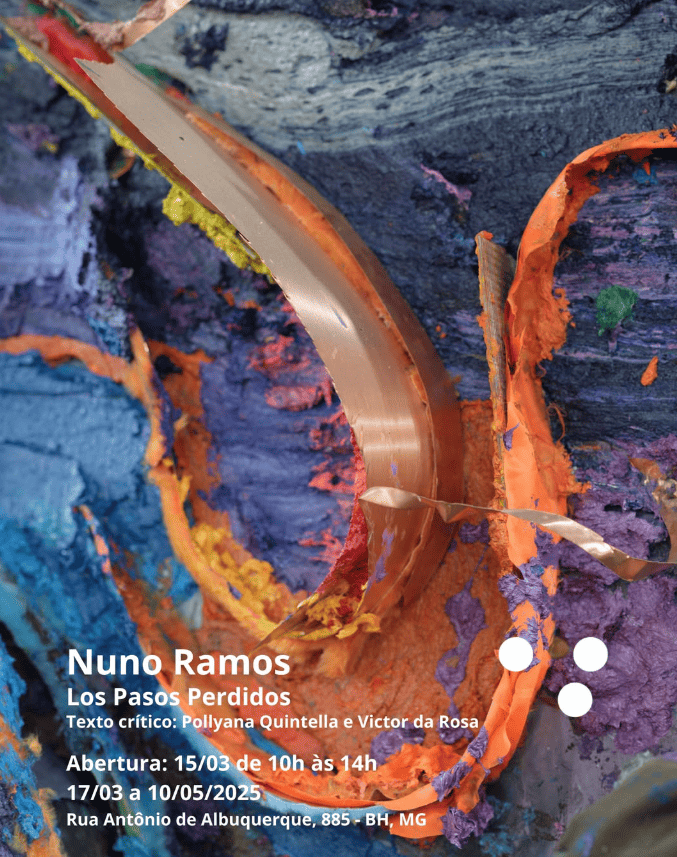 Exposição Los Pasos Perdidos de Nuno Ramos. O renomado artista Nuno Ramos retorna a Belo Horizonte com a exposição...