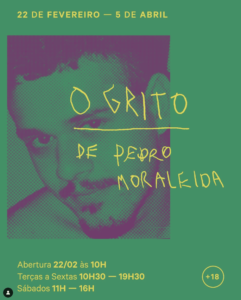 Exposição: "O Grito" de Pedro Moraleida. A exposição O Grito de Pedro Moraleida está aberta ao público na Academia Mineira de Letras!