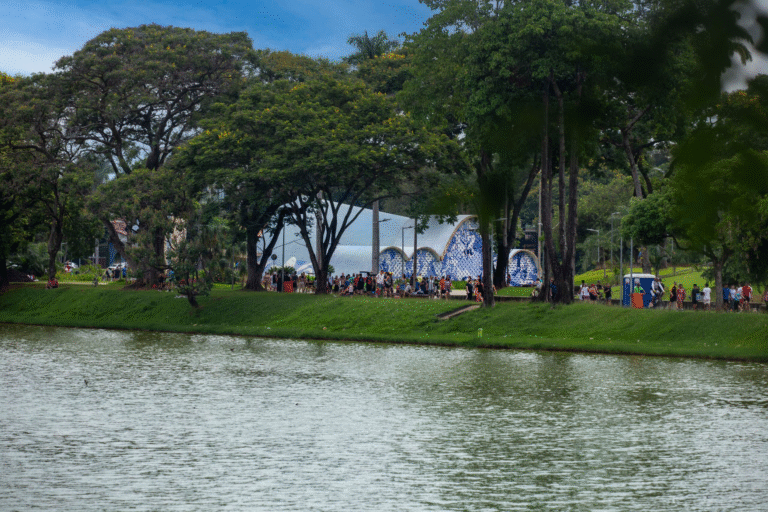 Lagoa da Pampulha no Domingo