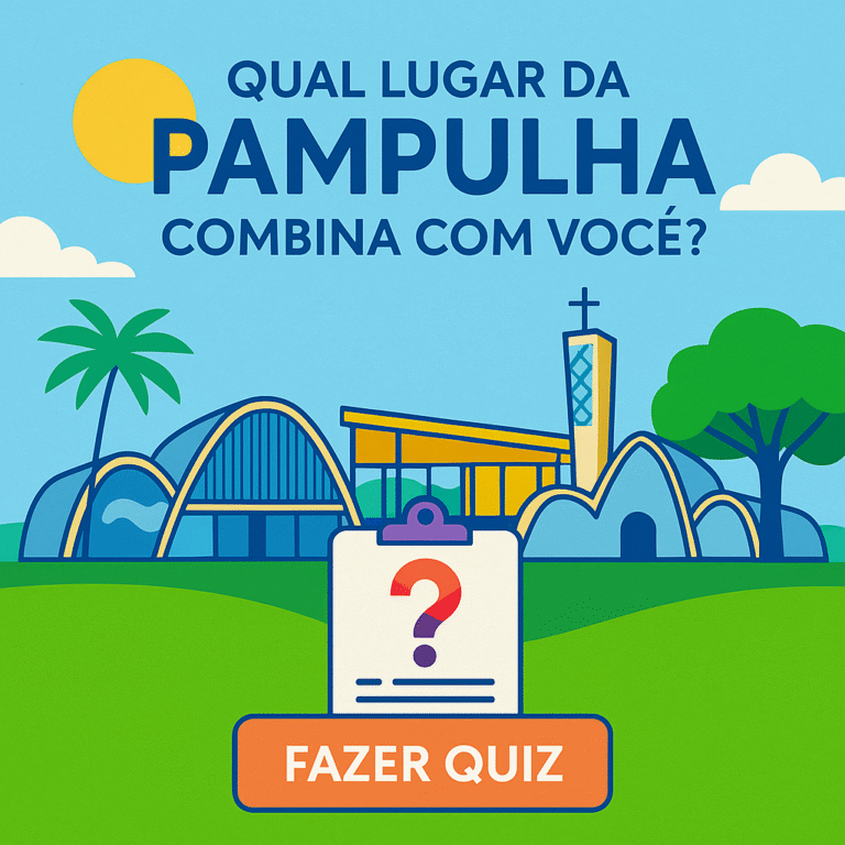 Quiz - Qual lugar da Lagoa da Pampulha combina com voce