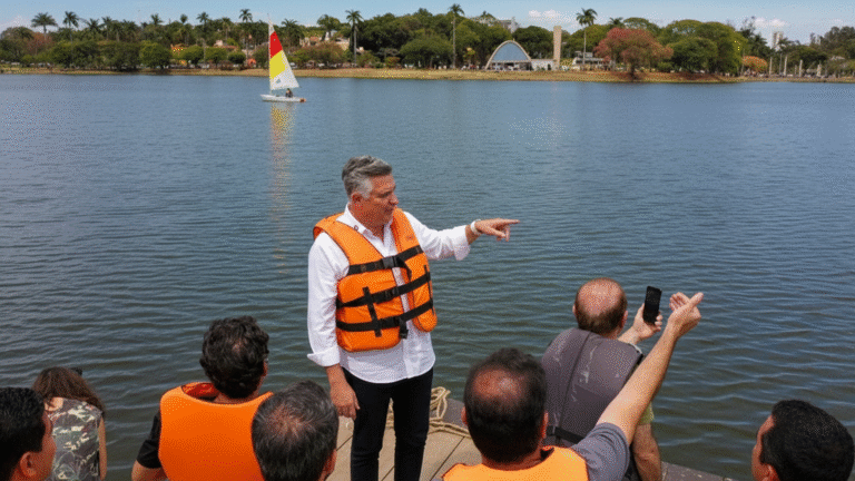 Retomada dos Passeios Turísticos na Lagoa da Pampulha em Belo Horizonte