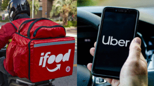 Integração de apps do iFood com a Uber começa em Belo Horizonte; entenda a parceria