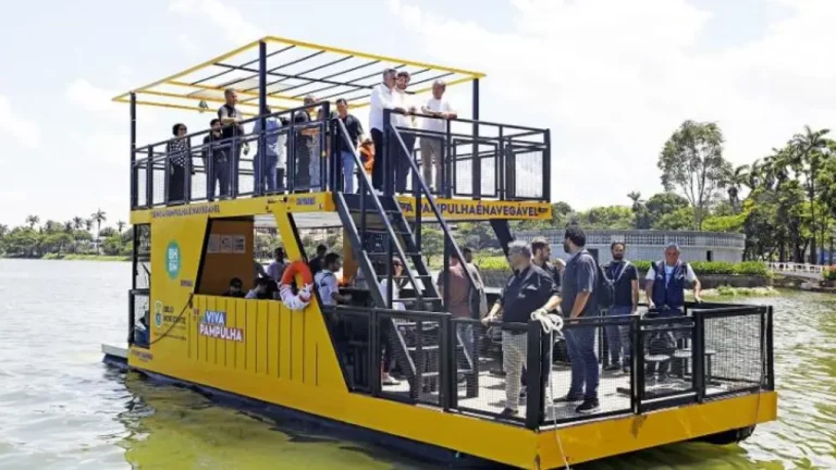 Após quatro décadas, a Lagoa da Pampulha volta a receber passeios turísticos em Belo Horizonte