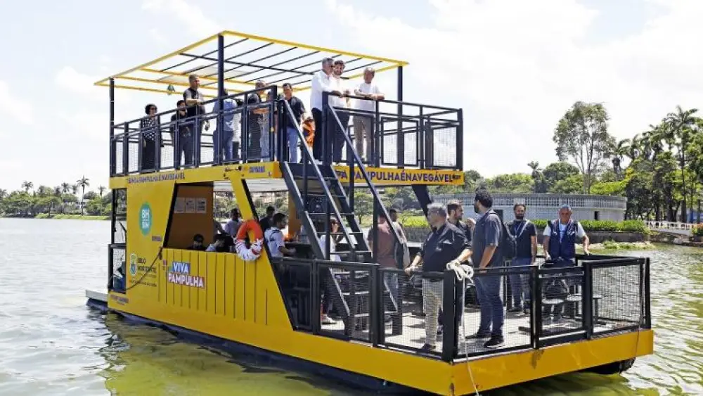 Após quatro décadas, a Lagoa da Pampulha volta a receber passeios turísticos em Belo Horizonte